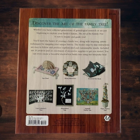 ~NEW~ THE ART OF THE FAMILY TREE GENEALOGY KIT BY: JENN MANSON - Picture 7 of 9